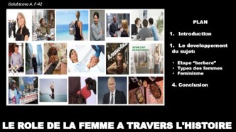 Le rôle de la femme à travers l'histoire