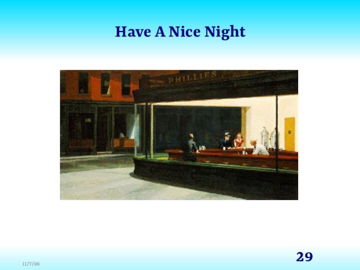 Have A Nice Night