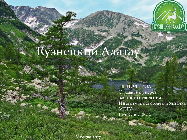 ВЫПОЛНИЛА:Студентка 3 курсазаочного отделенияИнститута истории и политикиМПГУБит-Савва Ж.Э. Москва