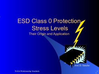 ESD Class 0 Protection Stress Levels