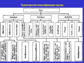 Транспортная классификация грузов