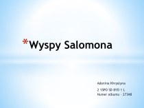 Wyspy Salomona