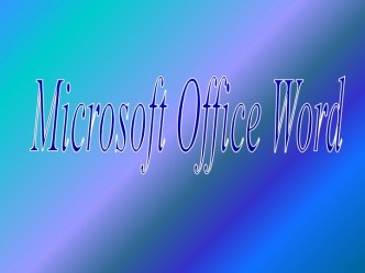 Microsoft Office Word