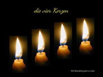 Die vier Kerzen