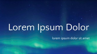 Lorem Ipsum Dolor