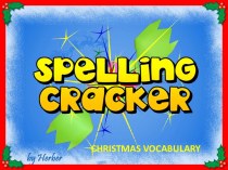 Spelling cracker