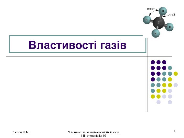 Властивості газів