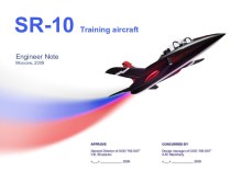 SR-10. Training aircraft