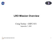 LRO Mission Overview