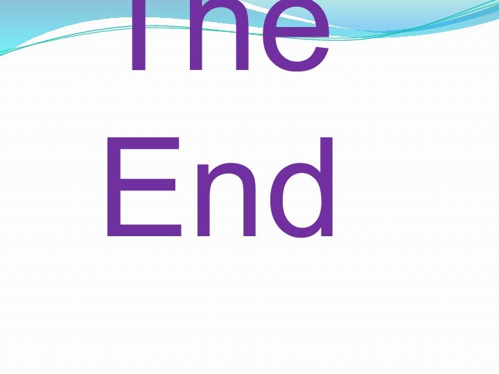 The End