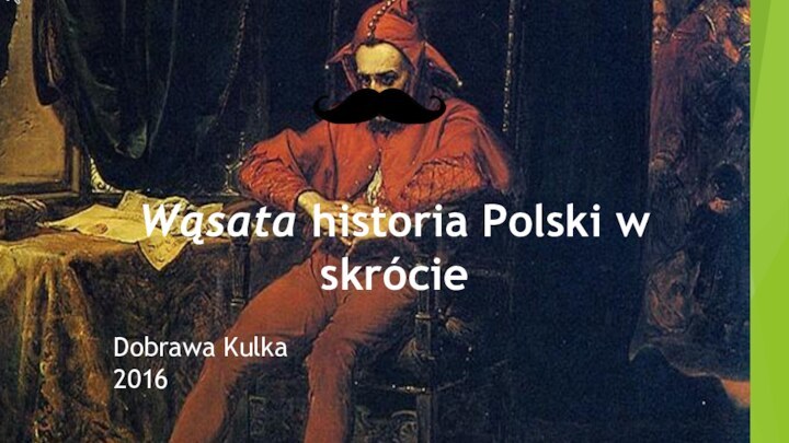 Wąsata historia Polski w skrócieDobrawa Kulka 2016