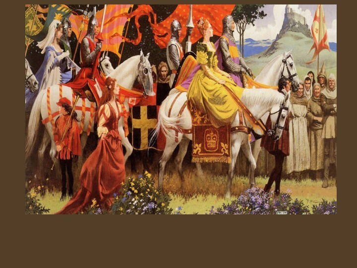 Образ Прекрасной Дамы позднего средневековья как символ победы «мира рыцарей» над  «миром колдуний»