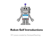 Robot-Self Introductions