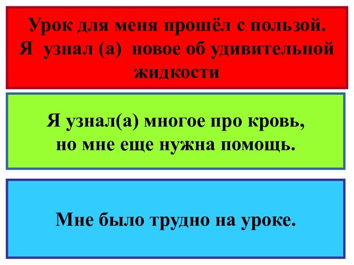 Урок для меня прошёл с пользой. Я узнал (а) новое об удивительной