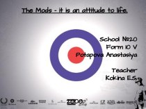 The Mods – it is an attitude to life