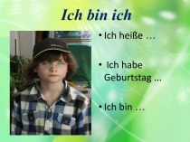 Ich bin ich