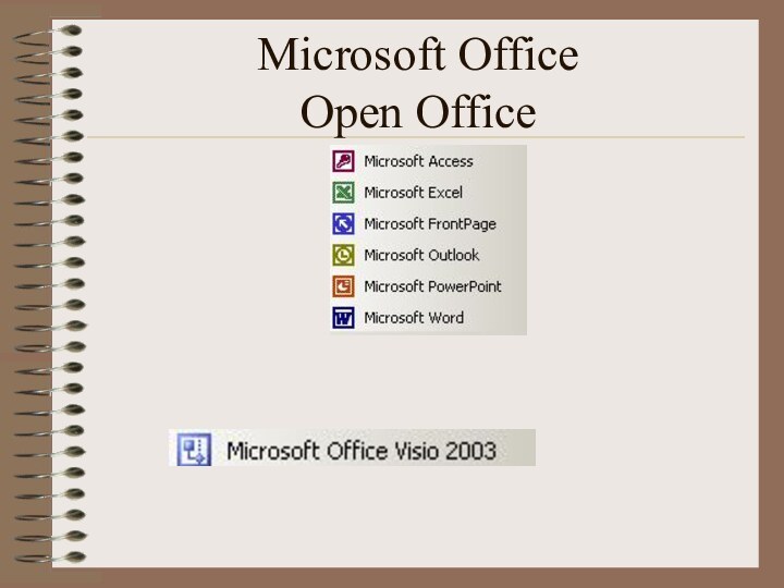 Microsoft Office Open Office