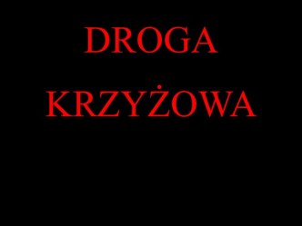 Droga krzyżowa