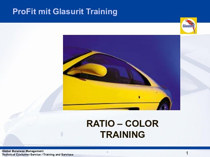 RATIO – COLORTRAINING