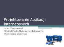 Projektowanie Aplikacji Internetowych