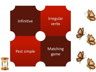 Infinitive. Irregular verbs. Past simple. Matching game