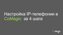 Настройка IP-телефонии в CoMagic