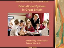 Educational systen Great Britain