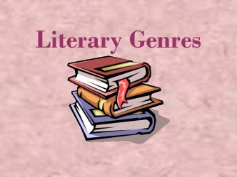 Literary genres