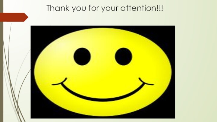 Thank you for your attention!!!