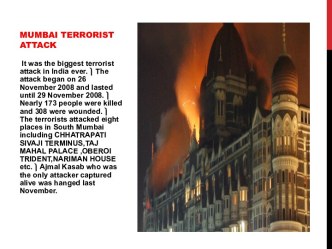 Mumbai terrorist attack