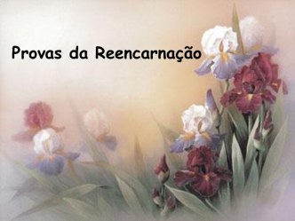 Provas da reencarnação