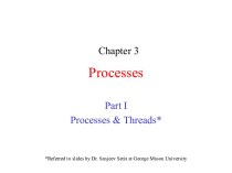 Processes. Processes & Threads. (Chapter 3)