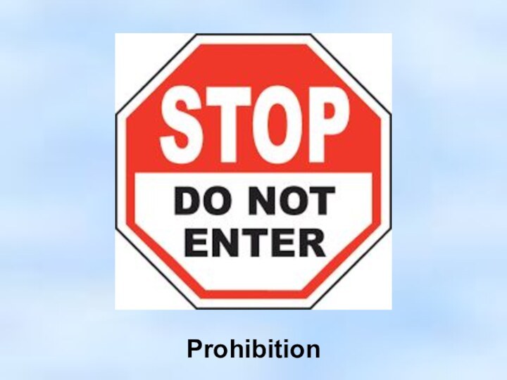 Prohibition