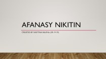 Afanasy Nikitin