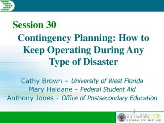 Contingency Planning: How to Keep Operating During Any Type of Disaster