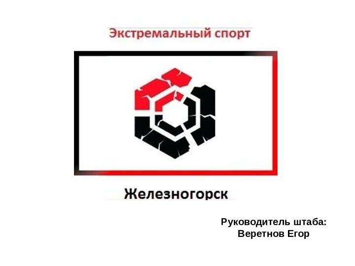 Руководитель штаба: Веретнов Егор