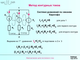 Метод контурных токов