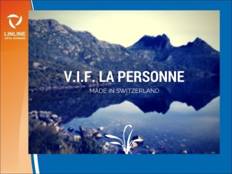 Косметика V.I.F. La Personne