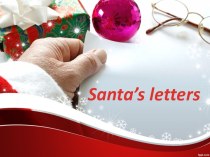 A letters to Santa