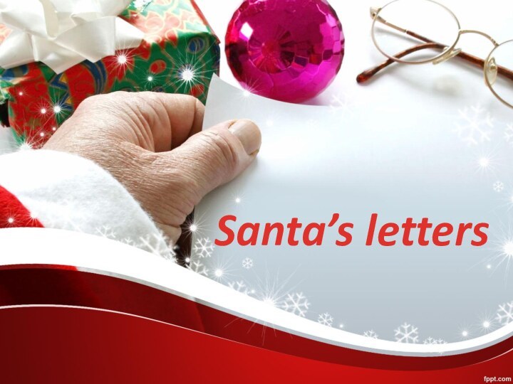 Santa’s letters