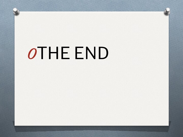 THE END