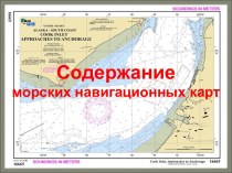 Содержание морских навигационных карт