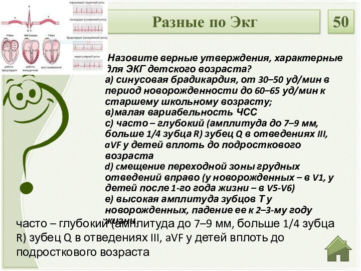 часто – глубокий (амплитуда до 7–9