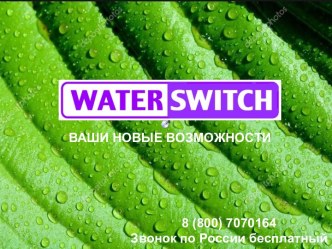 WATERSWITCH Универсальная поливная система