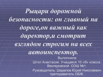 Госавтоинспекция МВД России