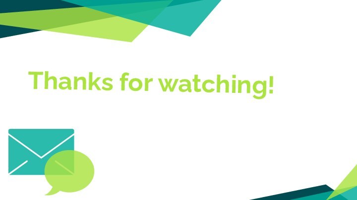 Thanks for watching!