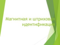 Магнитная и штриховая идентификация