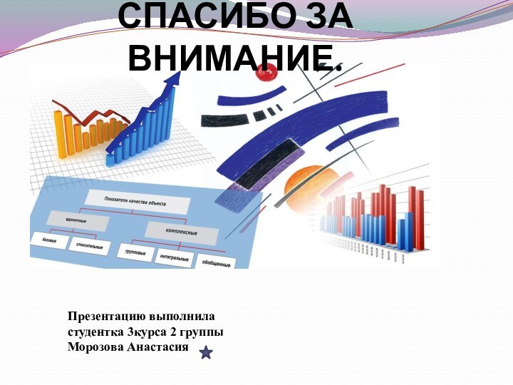 СПАСИБО ЗА ВНИМАНИЕ.Презентацию выполниластудентка 3курса 2 группы Морозова Анастасия