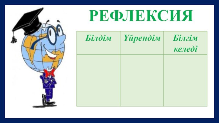 РЕФЛЕКСИЯ