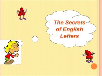 The secrets of englis letters